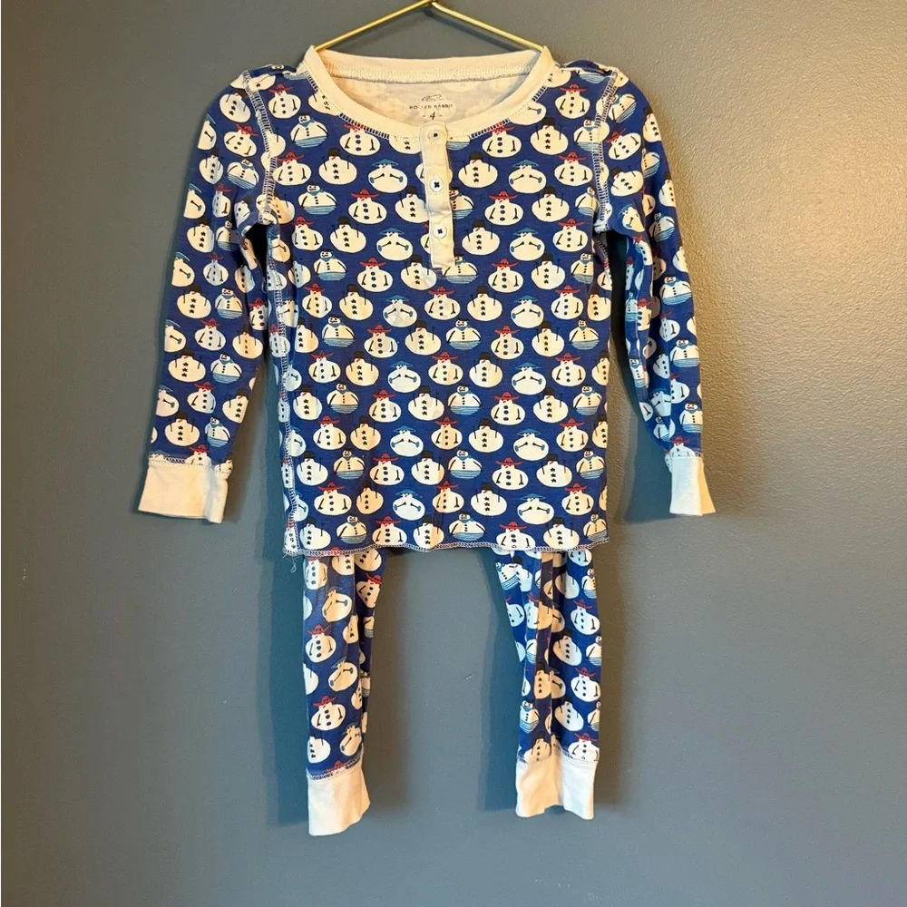 Roller‎ Rabbit snowman pajamas